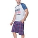 thumbnail image 1 of Pijama Corto Hombre Azul M, 1 of 3