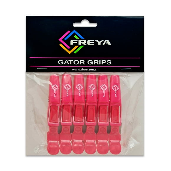 Set De Pinza Para Cabello Freya Rosado x 6 UD