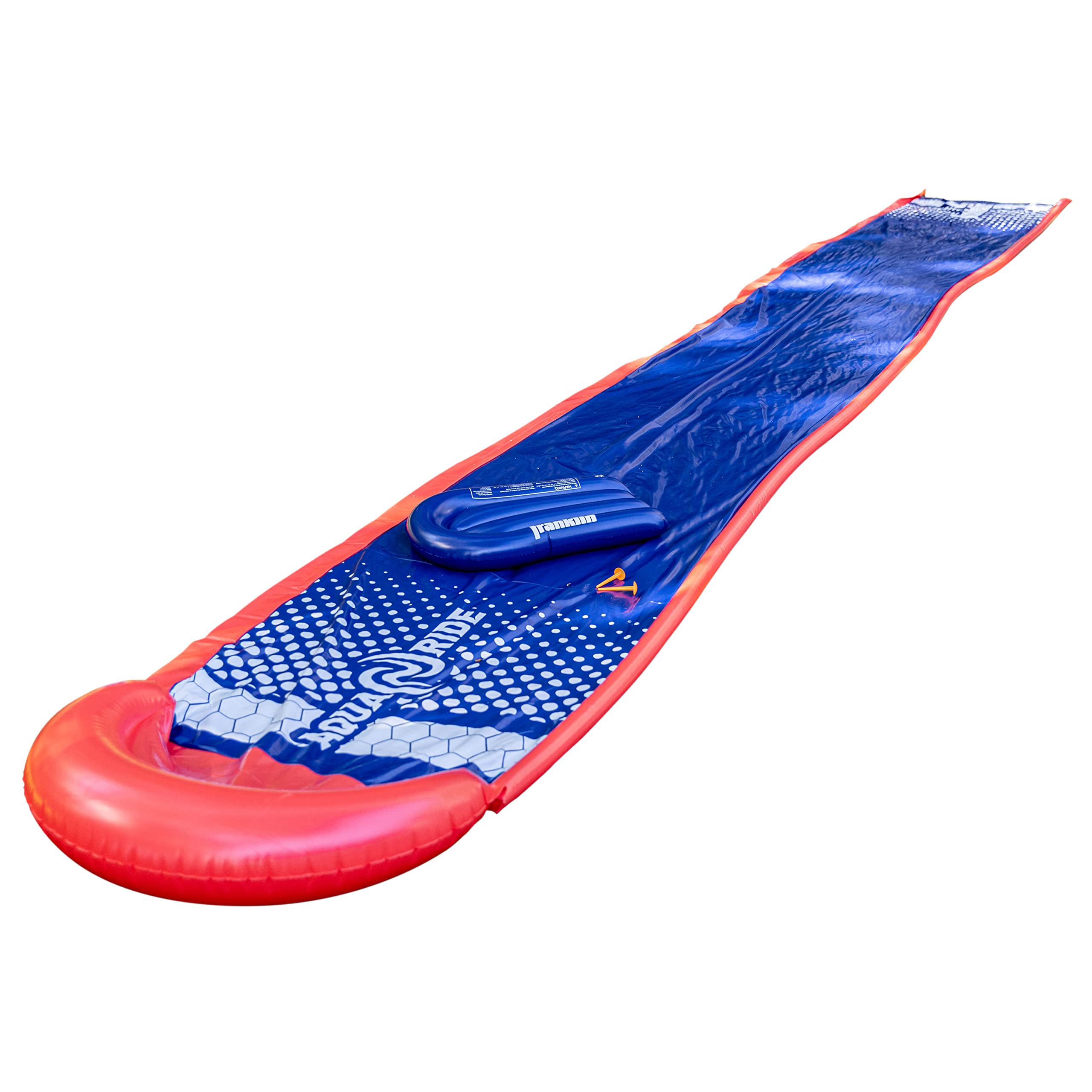 Tobogán Acuático Franklin Sports Aqua Ride De 25 Pies Con Tabla De Surf Inflable