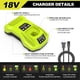 thumbnail image 5 of Reemplazo de 3.0Ah para Combo de Batería y Cargador Ryobi 18V, Reemplazo para Baterías Ryobi ion de Litio 3000mAh, Compatible con Herramientas Eléctricas Inalámbricas Ryobi one+ de 18 Voltios y Ca..., 5 of 10