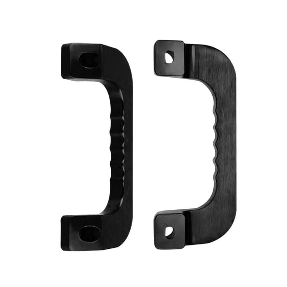 Asa de Techo Billet Asa de Agarre Interior Del Automóvil Servicio Pesado Reemplaza a La Manija Superior Asistentes de Techo Agarres de Aleación de Alu negro
