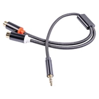 Magideal - Cable De Sonido Estéreo Conector De Conector De Papel De Aluminio Para Reproductor De Dvd De Teléfono Inteligente Mezclador De Controlador De