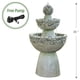 thumbnail image 2 of Fuente de agua zen de exterior de 3 niveles Teamson Home 93 cm, 2 of 8