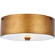 thumbnail image 2 of Lámpara de Techo Elegante Living District Hazen de 2 Luces en Dorado Vintage, 2 of 6