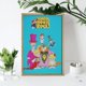thumbnail image 4 of Schoolhouse Rock Kits de Pintura de Diamantes para Adultos 5D DIY Diamond Art Kits Full Drill Diamond Dots para Regalo Decoración de Pared y Relajación Artes de Gemas 20*30cm, 4 of 6