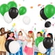 thumbnail image 2 of 61pcs, 12inch Green Balloons Black Balloons, White Balloons, With Green Ribbons 33FT For Soccer Ball Football Video Game Birthday Party Decor, Safari Jungle Party Baby Shower Wedding Party Supplies, P, 2 of 3