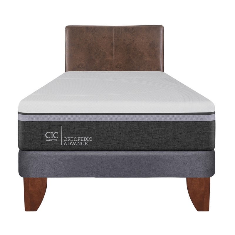Cic - Cama Europea Ortopedic Advance 1.5 Plaza Base Normal