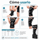 thumbnail image 5 of Rodillera Deportiva de comprension Con Soportes Laterales y frontal, Gym, Crossfit - TALLA XL - GRIS Recovery, 5 of 5