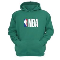 Genérico - Polerón Canguro National Basketball Asociation Nba Verde Aguamarina Talla Xs Unisex