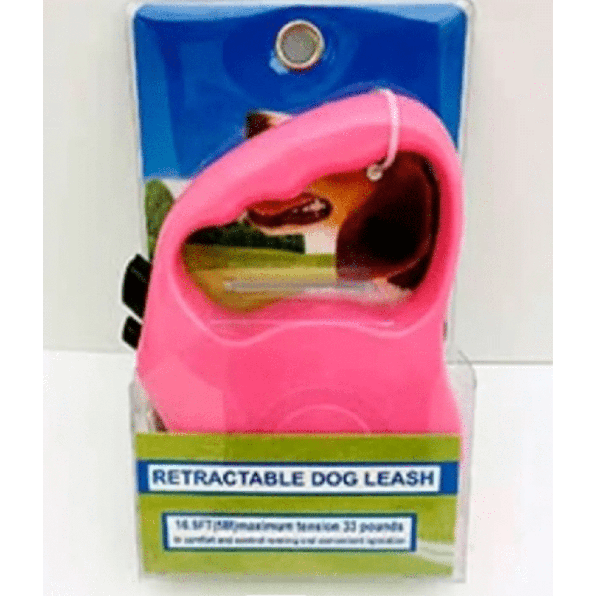Correa De Mascota Retractil 3Mts Rosa