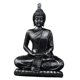 thumbnail image 5 of Estatua De Buda Sentado, Figura Coleccionable De Resina, Para Escritorio, Oficina O Sala De Estar, Color Negro., 5 of 5