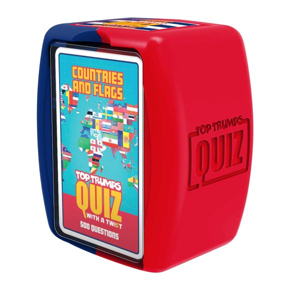 Juego de preguntas Top Trumps Countries and Flags para niños de más de 2 jugadores