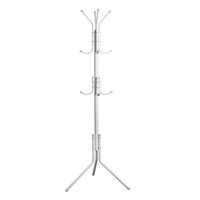 Importclick - Colgador Perchero Metálico Trípode Blanco 165Cm X 42Cm