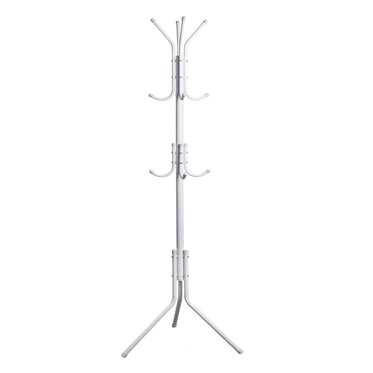 Importclick - Colgador Perchero Metálico Trípode Blanco 165Cm X 42Cm