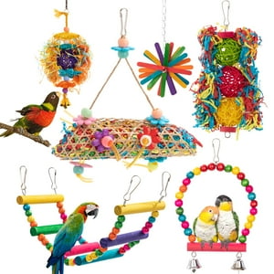 Juguetes Para Triturar Pájaros Afuower Para Periquitos Cacatúas Mynah