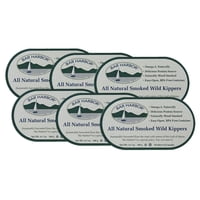 Bar Harbor Kippers Ahumados Salvajes 190G Omega-3 Paquete De 6