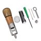 thumbnail image 3 of Kit De 8 Punzones De Costura, Kit De Agujas Para Reparar Zapatos, Telas Pesadas, Proceso De Lona, 3 of 5