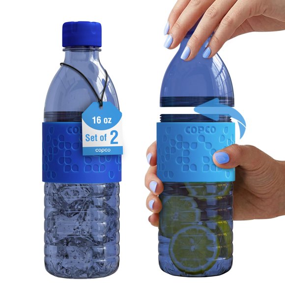 Botellas Copco Hydra 500 ml Azul Marino y Azul – Pack de 2