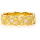 thumbnail image 1 of Anillos de Boda Dorados para Mujer con Acabado Cepillado Anillos de Plata Esterlina 925 Anillo de Diamante Simulado Anillos de Eternidad para Mujer Anillos de CZ para Mujer, 1 of 7