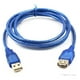 thumbnail image 1 of Cable Usb 2.0 Extension Con Filtro M H 1,5 Mts azul, 1 of 3