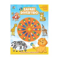 Otros Fondos Editoriales No Gr - Libro Safari Crayones Creativos Varios Autores