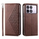thumbnail image 5 of Funda Flip FOXDOCK para Xiaomi POCO F6 Pro 5G , Estilo Billetera con Diseño Rombo, Correa de Mano y Soporte, Uso Diario, 5 of 5