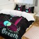 thumbnail image 2 of Nightmare Before Christmas Bedding Set Duvet Cover Comfortable and Lightweight Cartoon Bedding 3 Piece Bed Set, 2 of 5