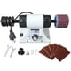 thumbnail image 1 of Pulidora de cuero YaeKoo 350W 0-8000 RPM 110V lijadora de cantos, 1 of 9