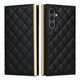 thumbnail image 1 of Funda Tipo Cartera Acolchada con Correa para Samsung Galaxy S25 FENegro, 1 of 6