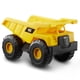 thumbnail image 1 of Camión volquete CAT de juguete de construcción de 15 cm con piezas articuladas 2+, 1 of 9