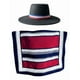 thumbnail image 1 of Manta Poncho + Sombrero Huaso, 1 of 3