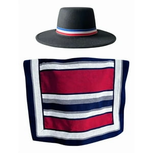 Genérico - Manta Poncho + Sombrero Huaso