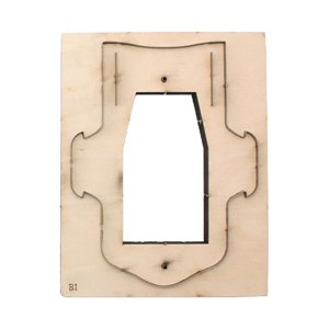 Bothyi - Plantillas Para Portatarjetas, Herramienta Perforadora Hecha A Mano De Madera, Molde Troquelador Para Billetera Diy