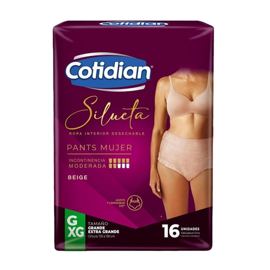 Pañales Pants Adulto Cotidian Silueta G/xg