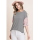thumbnail image 1 of CCWHOLESALESCLOTHINGS Blusa Casual de Rayas Rosa, Talla Grande para Mujer, 1 of 5