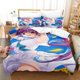 thumbnail image 1 of Anime Kawaii Girls Minato Aqua Bedding Set Single Twin Full Size Bed Set Adult Kid Bedroom Duvet cover Sets Bed Sheets, 1 of 5
