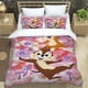 thumbnail image 1 of Kiki & Tiki 3D Digital Printed Bedding Set Cartoon Animation Duvet Cover Full Size Soft Comfort Polyester Duvet Cover Bed Sheets, 1 of 5