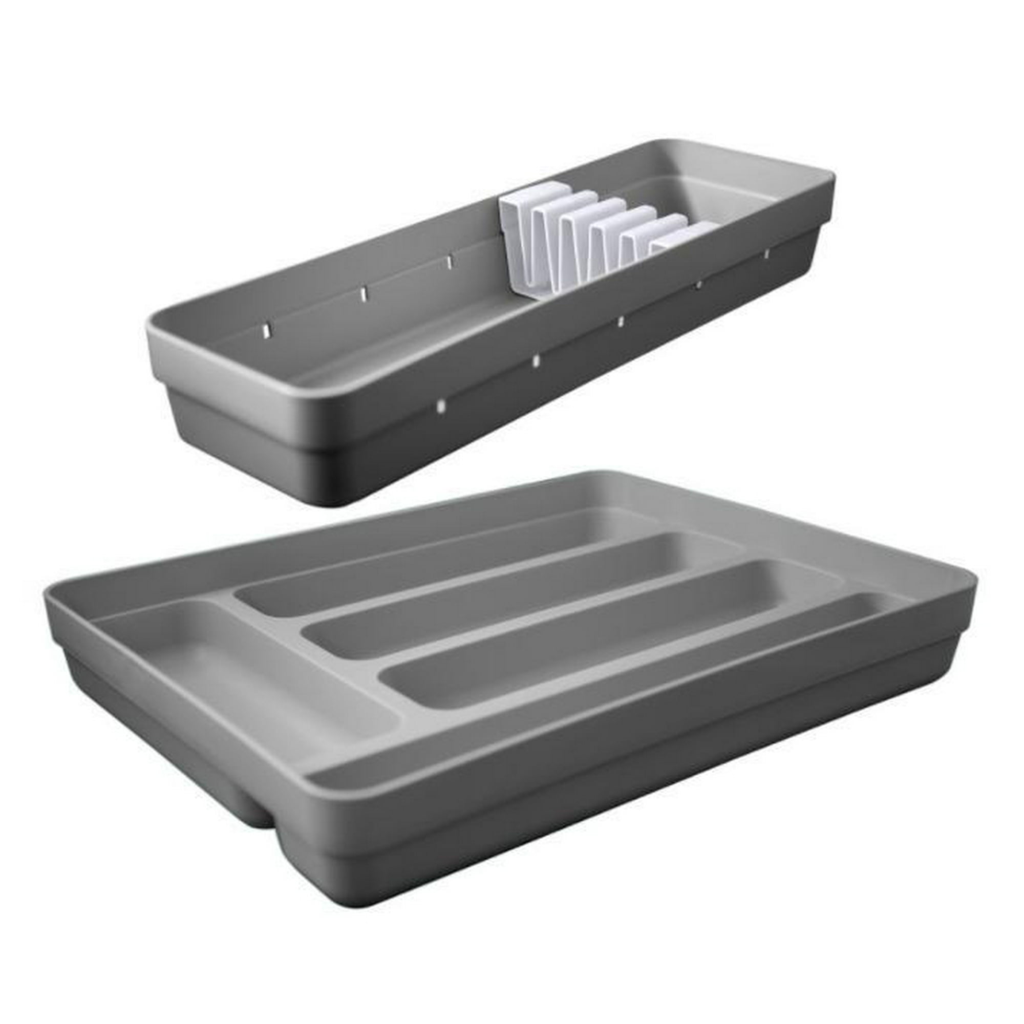 Ou - Conjunto Organizador Cubiertos Gris