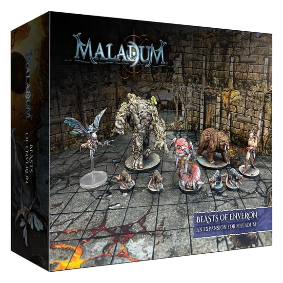Paquete de expansión Battle Systems Maladum Beasts of Enveron