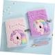 thumbnail image 2 of 5 cuadernos de unicornio para niños, precioso diario de dibujos animados, con contraseña, para estudiantes., 2 of 7