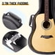 thumbnail image 4 of Funda CAHAYA para guitarra 39/40/41 pulgadas reforzada y acolchada, 5 bolsillos, 4 of 6