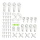 thumbnail image 1 of Kit Para Colgar Cuadros, 62 Unidades, Colgadores De Pared Rígidos, Ganchos Para Cuadros De Pared Que No Dejan Rastro, 1 of 5