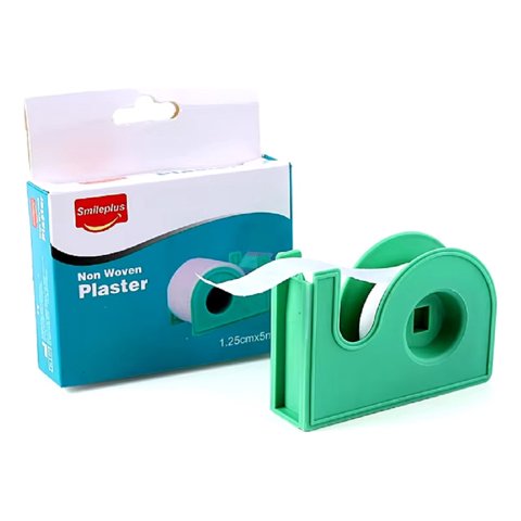 Genérico - Set 14 Cinta Adhesiva Suave Piel Dispensador 1,25Cm X 5M Lau