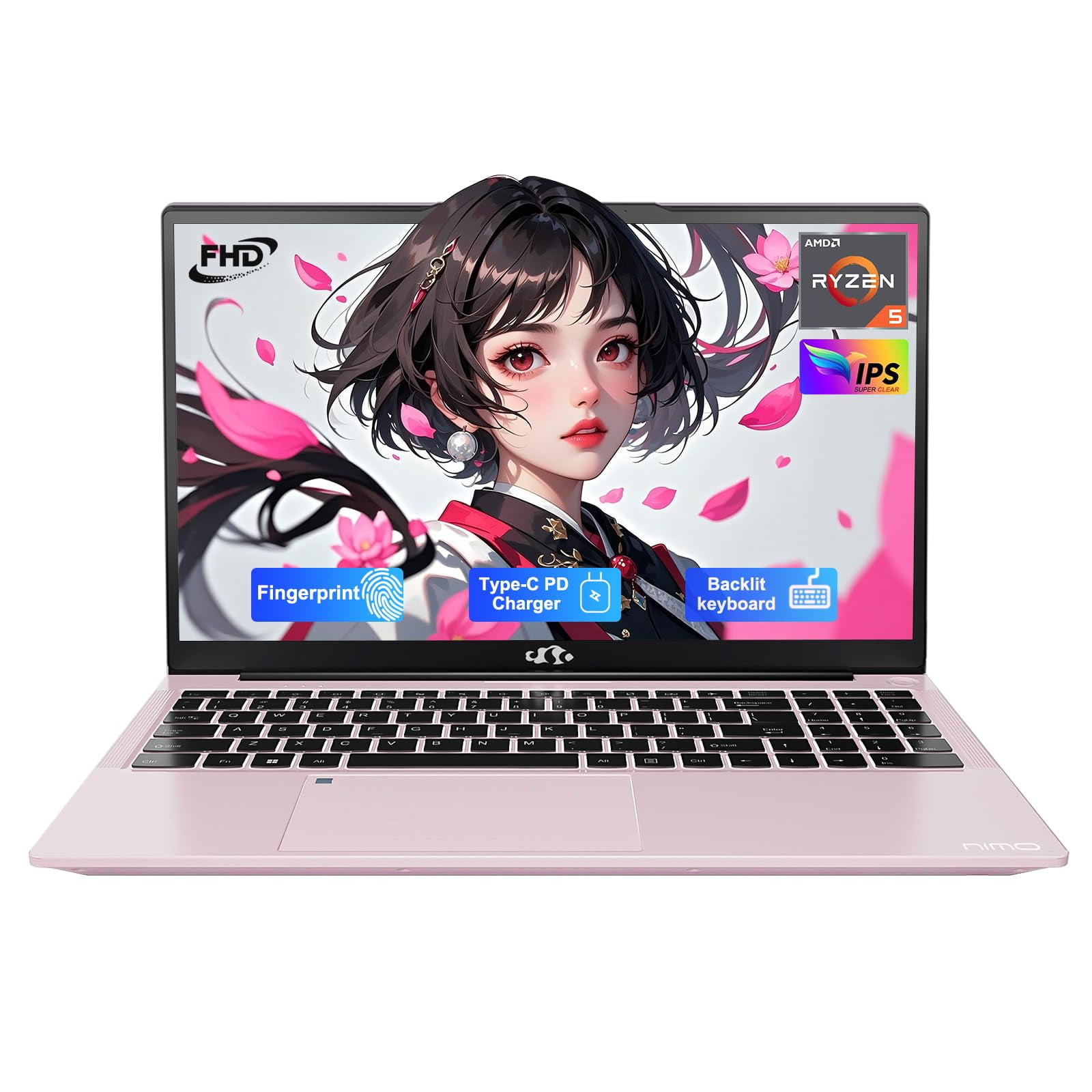 Laptop Nimo N152 15.6" Fhd Ips Amd Ryzen 5 8 Gb 256 Gb Ssd