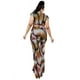 thumbnail image 5 of Vestido Largo de Manga Larga con Cuello Alto y Bolsillo Oculto, 5 of 5
