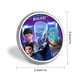 thumbnail image 2 of ¡Megamind manda!-Theme Round Button Badge: Premium Metal Construction, Ideal for High-End Events 2.8 cm, 2 of 6