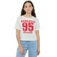 thumbnail image 1 of Polera Niña Crop Oversize Sporty Crudo Corona, 1 of 5