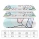 thumbnail image 2 of Cinnamoroll 3-Piece Twin Bed Set - Includes 1 Single Comforter And 2 Pillowcases Bedding - Fade Resistant Microfiber - Cinnamoroll, 2 of 4