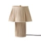 thumbnail image 3 of Lámpara de mesa TOV Furniture Corrine de lino beige 40.6 x 40.6 x 49 cm, 3 of 7