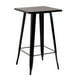 thumbnail image 1 of Mesa Tolix Alta Negra 60x60x105 cm | Bar & Restaurantes, 1 of 3